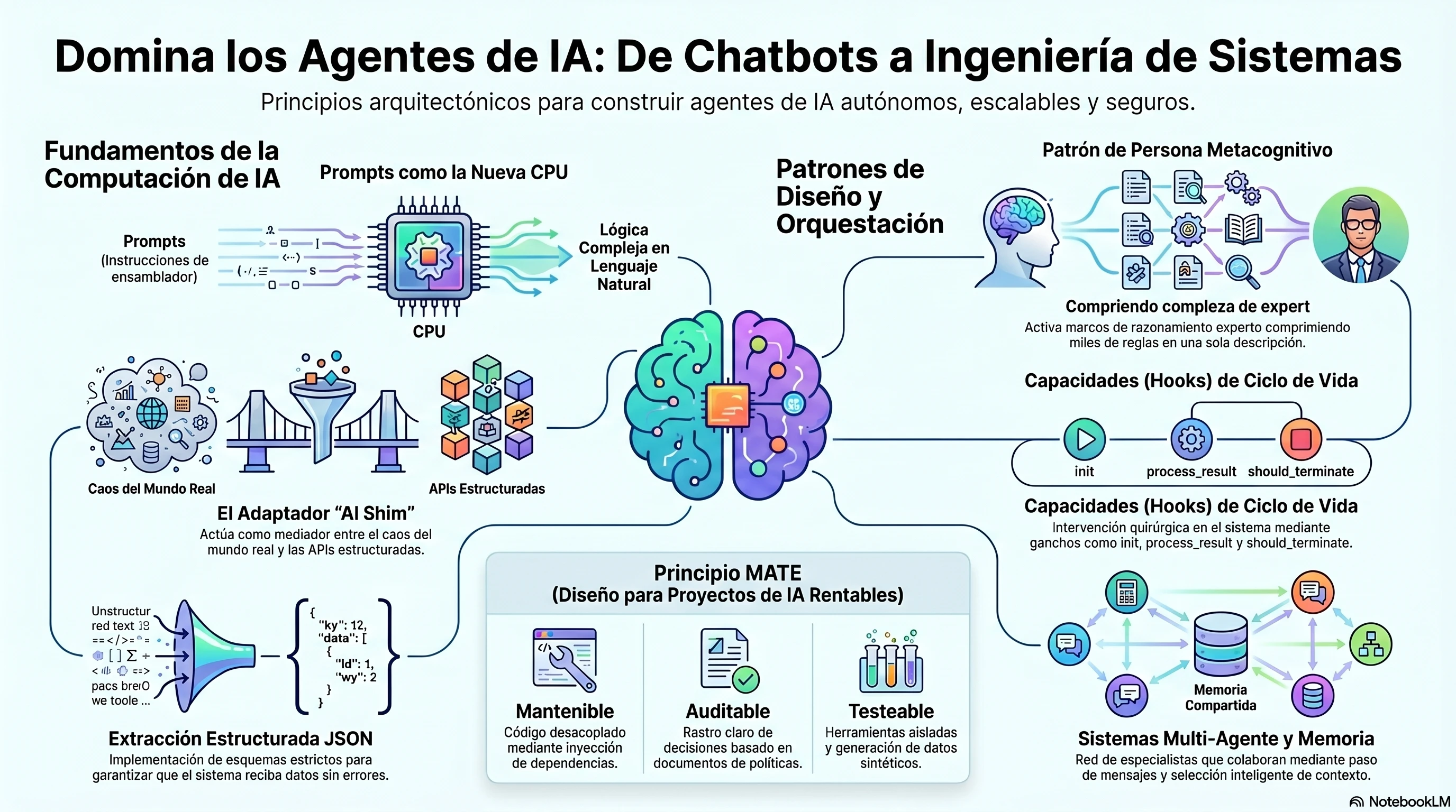 Domina los Agentes Inteligentes: Prompts, Personas y Arquitecturas Avanzadas de IA